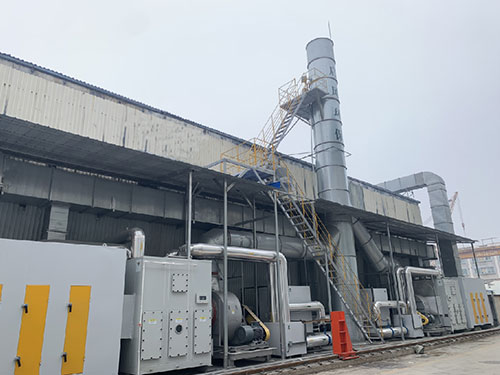 垃圾焚燒發(fā)電廠廢氣處理